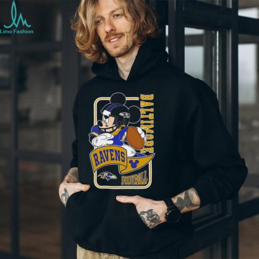 Baltimore Ravens Wildcard Mickey Disney Shirt