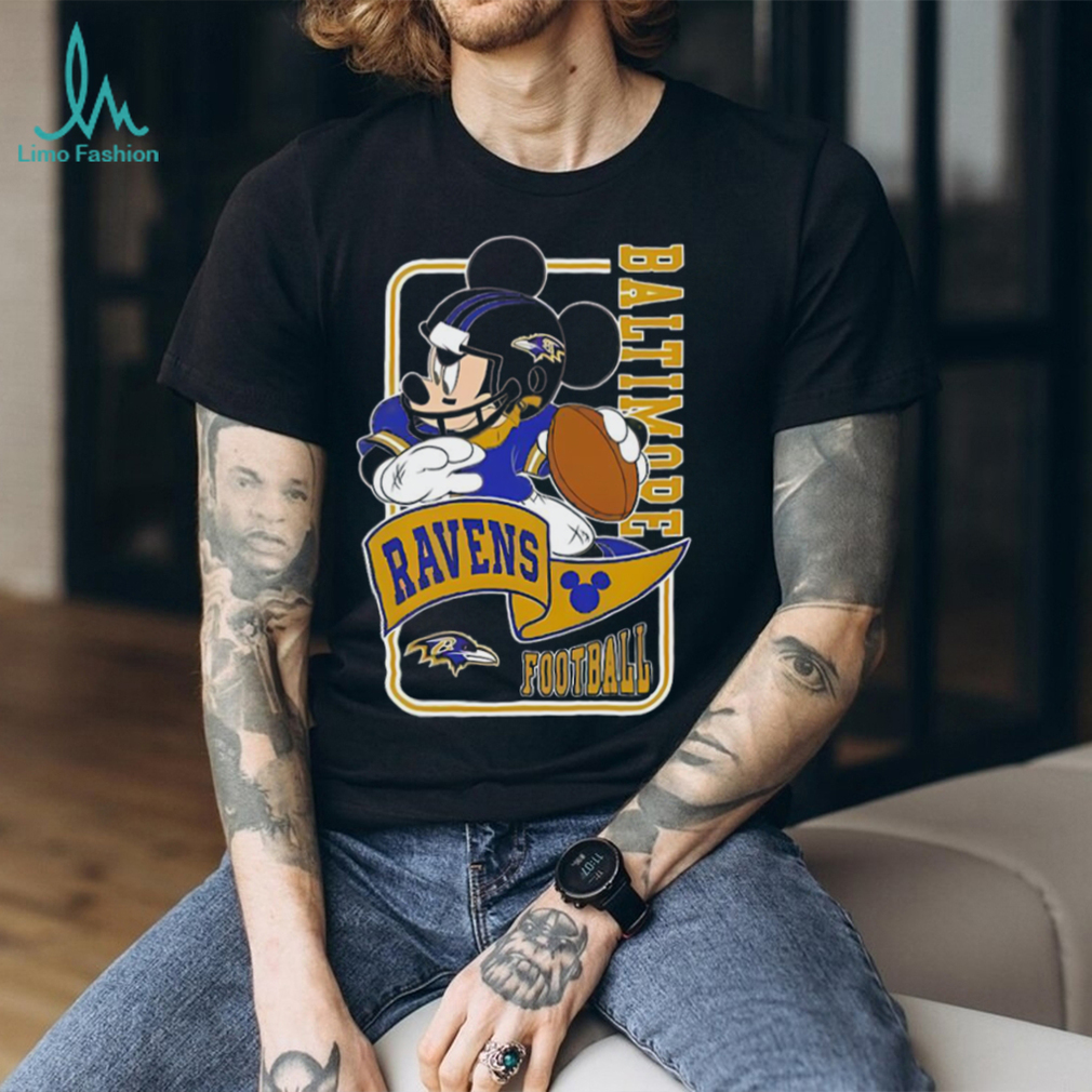 Baltimore Ravens Wildcard Mickey Disney Shirt Baltimore Ravens Wildcard Mickey Disney Shirt