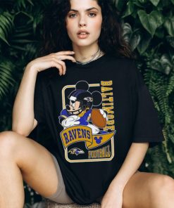 Baltimore Ravens Wildcard Mickey Disney Shirt