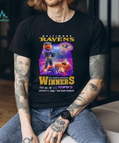 Baltimore Ravens beat Houston Texans AFC north division winners shirt