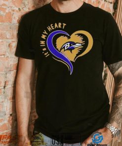 Baltimore Ravens it’s in my heart shirt