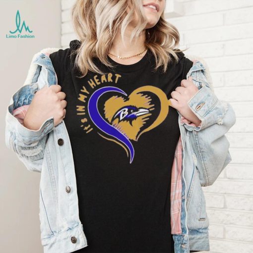 Baltimore Ravens it’s in my heart shirt