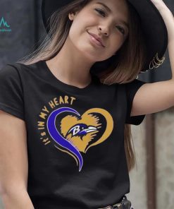 Baltimore Ravens it’s in my heart shirt
