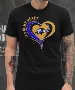 Baltimore Ravens it’s in my heart shirt