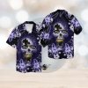 Baltimore Ravens Short Sleeve Hawaiian Shirt Tropical Button Up