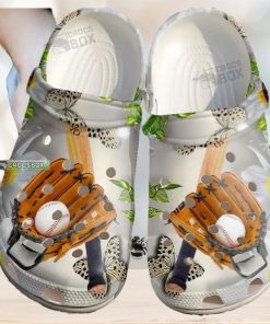 Baseball And Daisy Classic Crocs