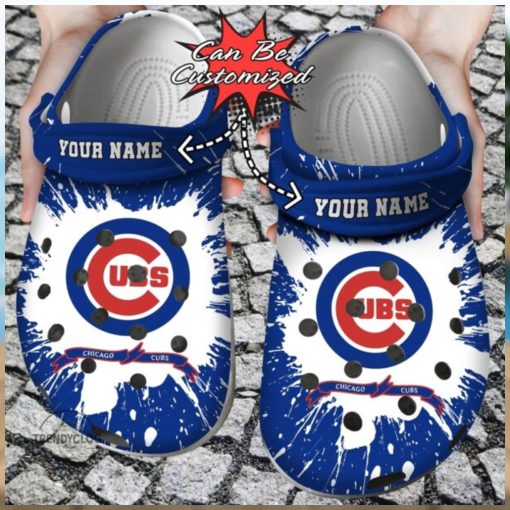 Baseball Crocs – Personalized C.Cubs Team Clogs Shoes