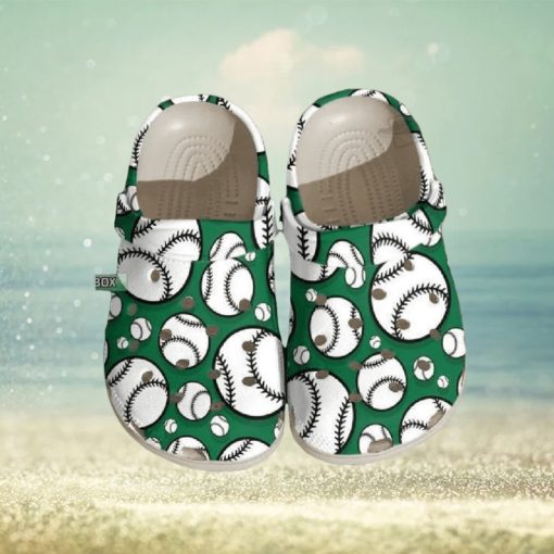 Baseball Green Ball Classic Crocs