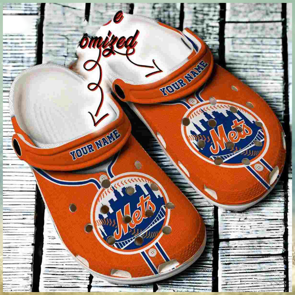 Baseball Personalized NY Mets Baseball Jersey Style Clog Crocs Shoes Gift Baseball Personalized NY Mets Baseball Jersey Style Clog Crocs Shoes Gift