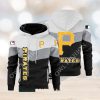 Baseball Texas Rangers Team MLB Black White Printed Hoodie