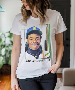 Baseball card art ken griffey jr T shirt