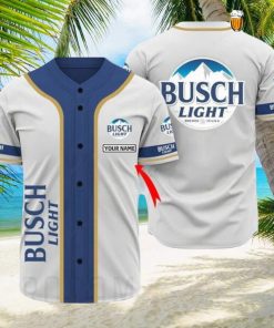 Basic Busch Light Personalized Casual Baseball Jersey Beer Fans