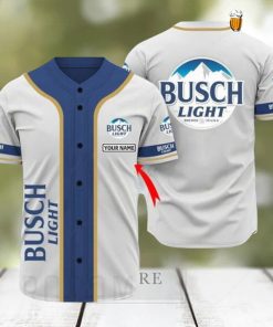 Basic Busch Light Personalized Casual Baseball Jersey Beer Fans