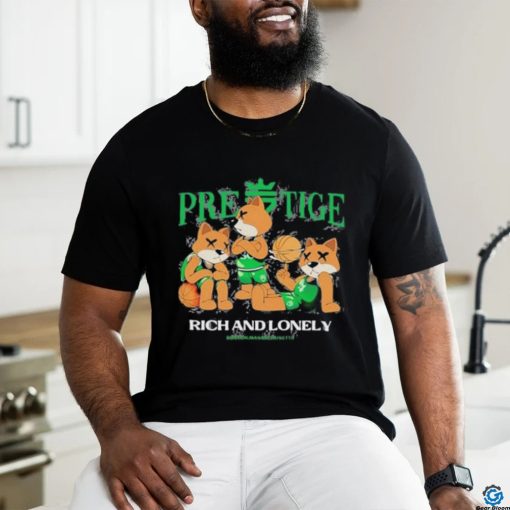 Basketball Rich And Lonely Prestige Big 3 Boston Massachusetts shirt