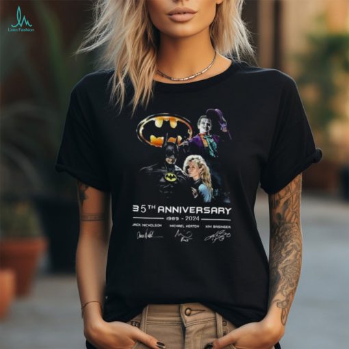Batman 35th Anniversary 1989 2024 Thanks For The Memories Tshirt Men