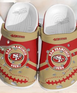 Bay Area 49ers Game Day Crocs