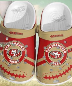 Bay Area 49ers Game Day Crocs