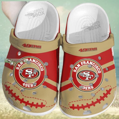 Bay Area 49ers Game Day Crocs