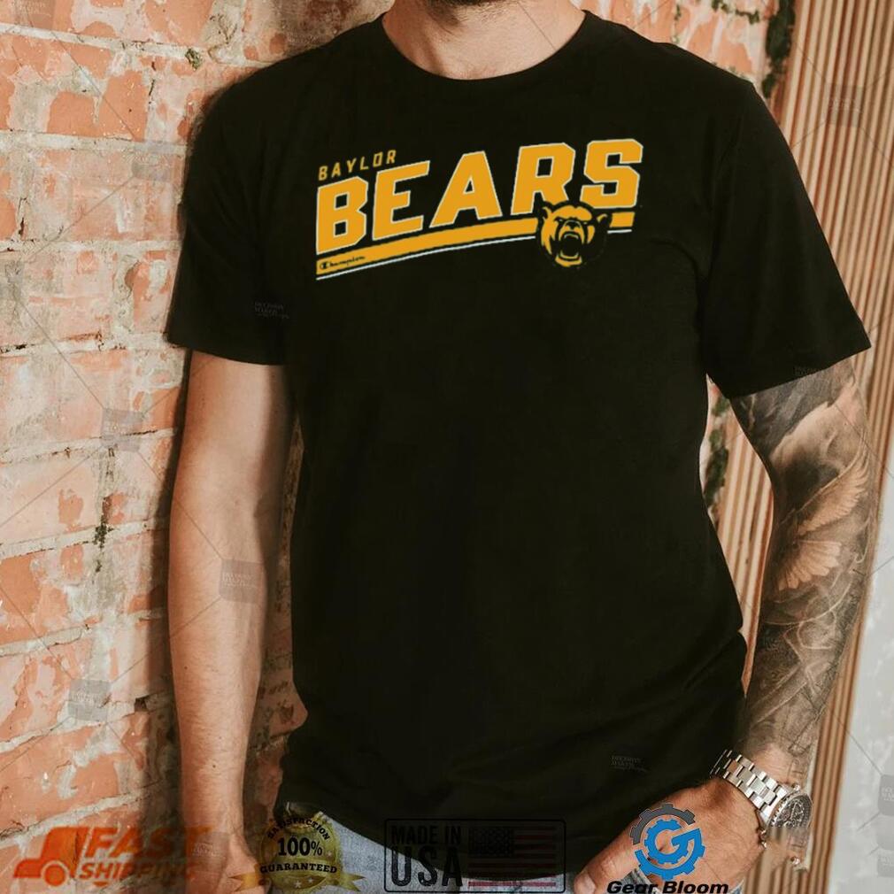 Baylor Bears Champion Mascot Impact T Shirt Baylor Bears Champion Mascot Impact T Shirt