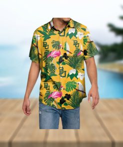 Baylor Bears Floral Hawaiian Shirt