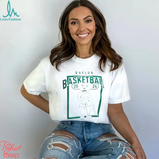 Baylor Lady Bears 2024 Marigold mascot shirt