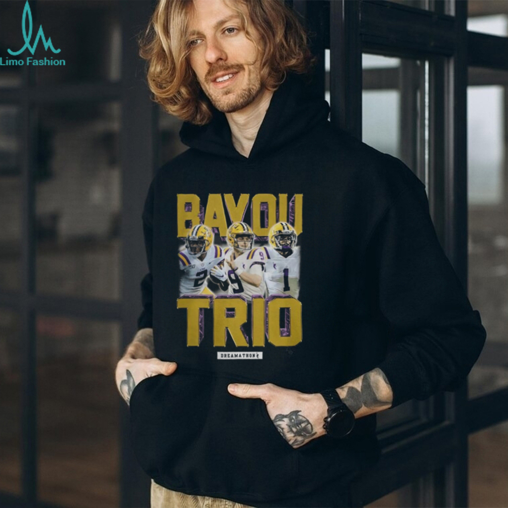 Bayou Trio LSU T Shirt dreamathon shirt Bayou Trio LSU T Shirt dreamathon shirt