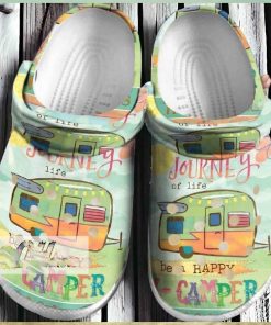 Be Happy Camper Crocs