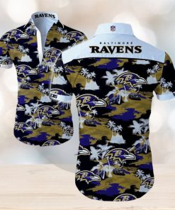 Beach Shirt NFL Baltimore Ravens Hawaiian Shirt For Men And Women