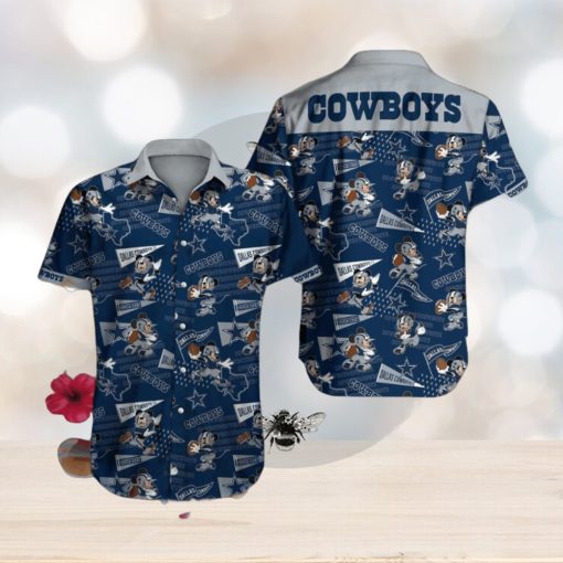 Beach Shirt NFL Dallas Cowboys Logo Hawaii All over print Shirts