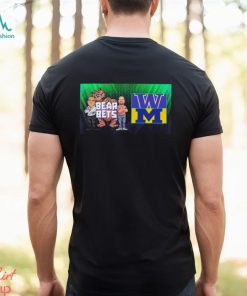 Bear Bets Washington vs. Michigan National Championship Game Monday Shirt