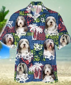 Bearded Collie Hawaiian Shirt Dog Lover Summer Gift For Men Women Beach