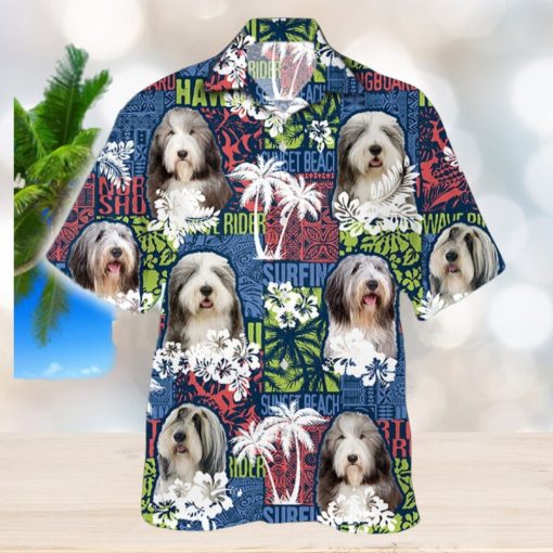 Bearded Collie Hawaiian Shirt Dog Lover Summer Gift For Men Women Beach