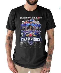 Beasts Of The East 2023 Afc East Division Champions Shirt