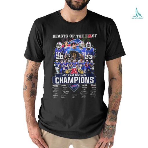 Beasts Of The East 2023 Afc East Division Champions Shirt