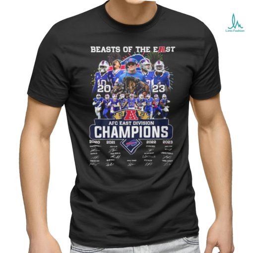 Beasts Of The East 2023 Afc East Division Champions Shirt