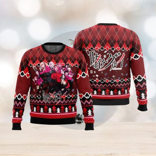 Beautiful Gambler Kakegurui Ugly Christmas Sweater