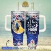 Mickey Customized 40 Oz Tumbler I Love You To The Moon and Back