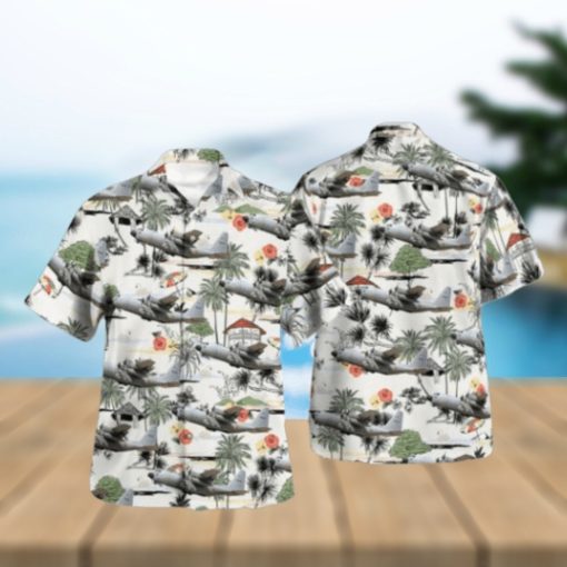 Belgian Air Force Lockheed C 130H Hercules (L 382) Hawaiian Shirt 3D Short Sleeve Shirt