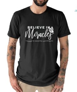 Believe In Miracles Turner Syndrome Awareness T Shirt