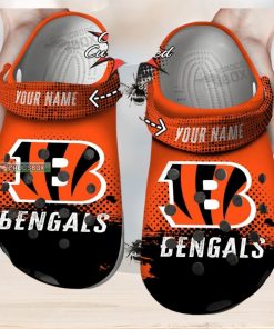 Bengals Orange And Black Pride Crocs Shoes