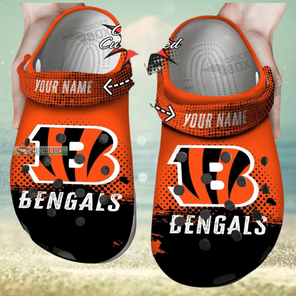 Bengals Orange And Black Pride Crocs Shoes Bengals Orange And Black Pride Crocs Shoes