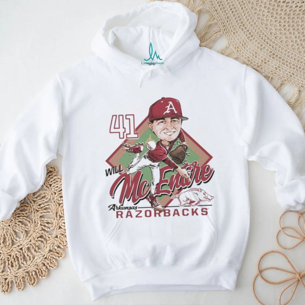 Best Arkansas Razorbacks Will McEntire Caricature T Shirt Best Arkansas Razorbacks Will McEntire Caricature T Shirt