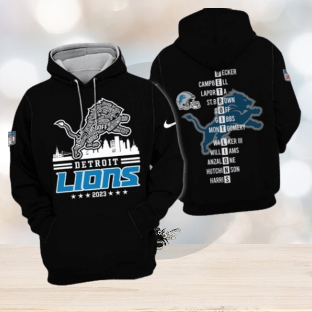 Best Detroit Lions Nfc North Champions 2023 3d Hoodie Best Detroit Lions Nfc North Champions 2023 3d Hoodie