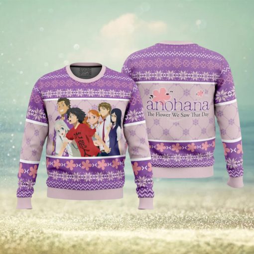 Best Friends Anohana The Flower We Saw That Day Ugly Christmas Sweater