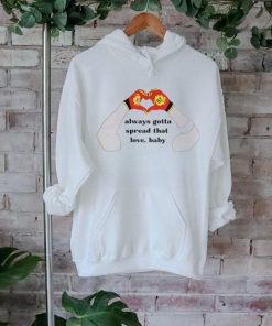 Best Travis Kelce 87 Heart Always Gotta Spread That Love 2024 shirt