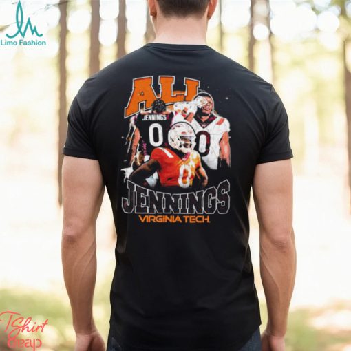 Best ali Jennings Virginia Tech Hokies football graphic shirt