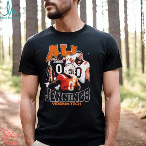 Best ali Jennings Virginia Tech Hokies football graphic shirt