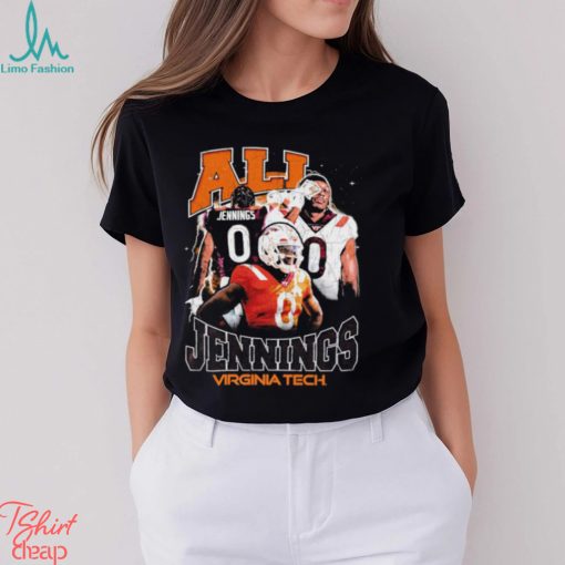 Best ali Jennings Virginia Tech Hokies football graphic shirt