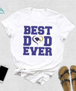 Best dad ever Baltimore Ravens shirt