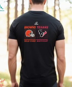 Best houston Texans Vs Clevaland Browns 2023 NFL Wild Card Matchup shirt
